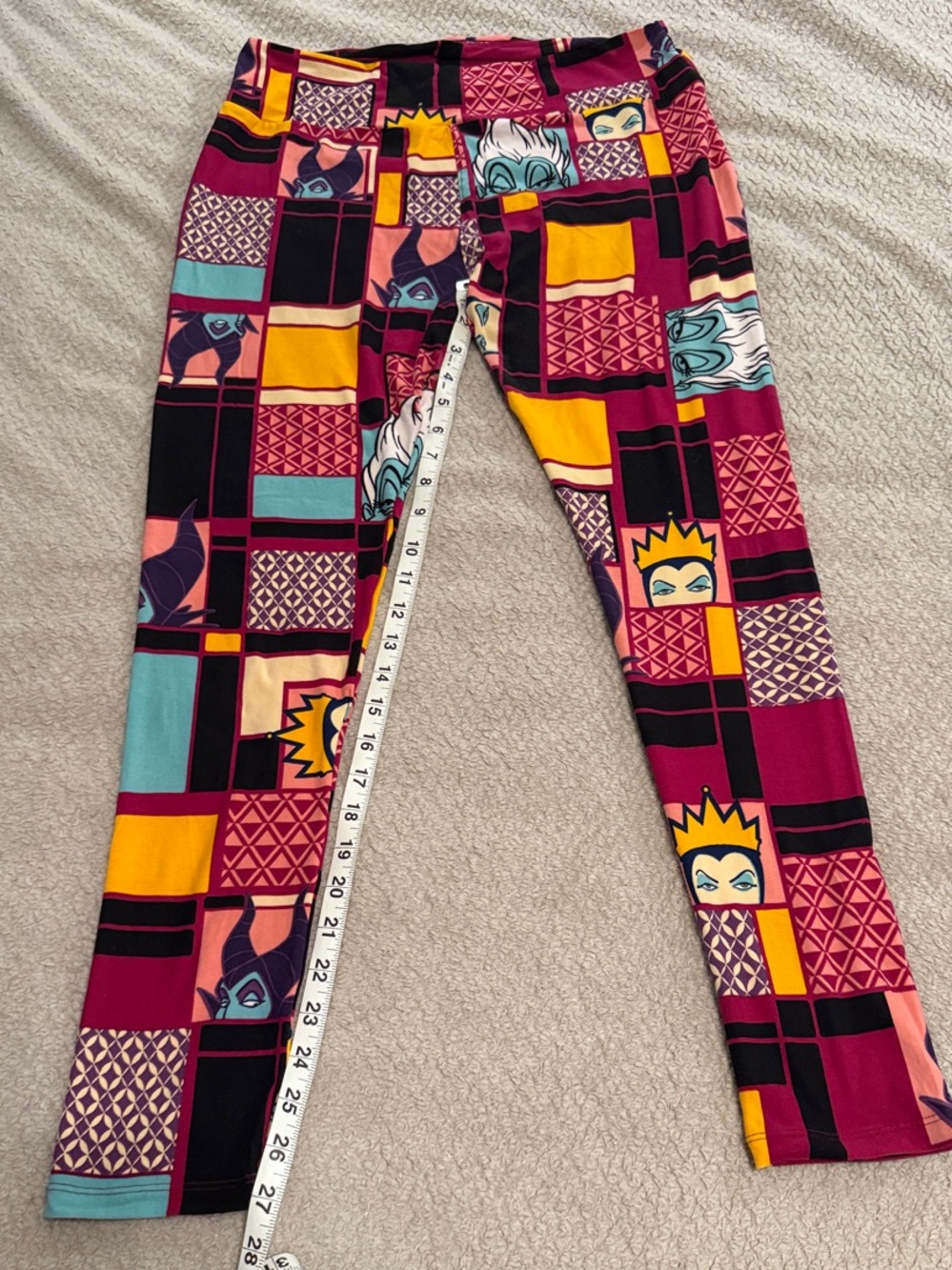 LuLaRoe Disney Villain Leggings - TC 12-18